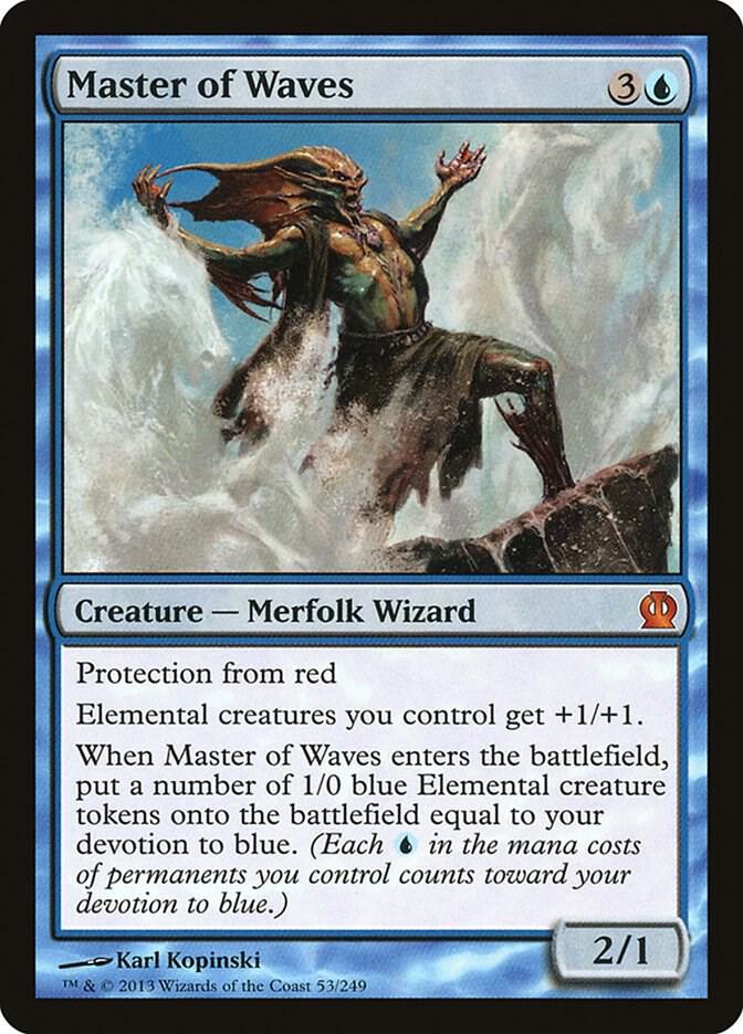 Master of Waves 53/249 (Theros)  - Foil | Good Games Morley