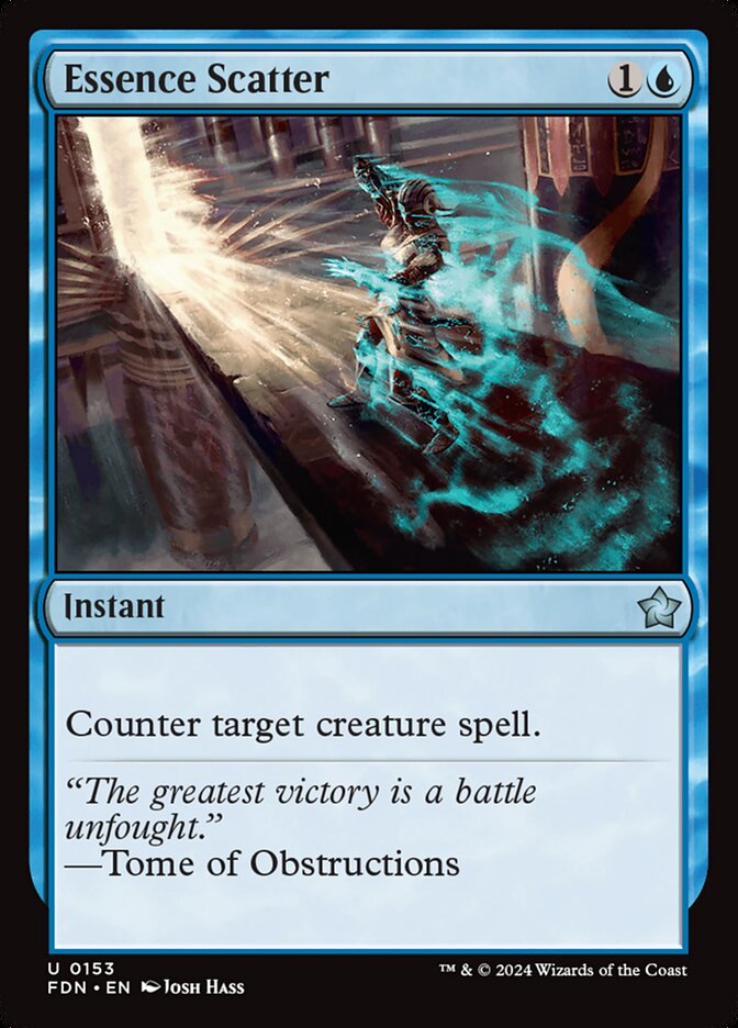 Essence Scatter 153/291 (Foundations)  - Foil | Good Games Morley