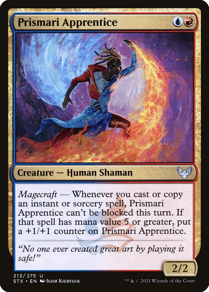 Prismari Apprentice 213 (Strixhaven: School of Mages)  | Good Games Morley