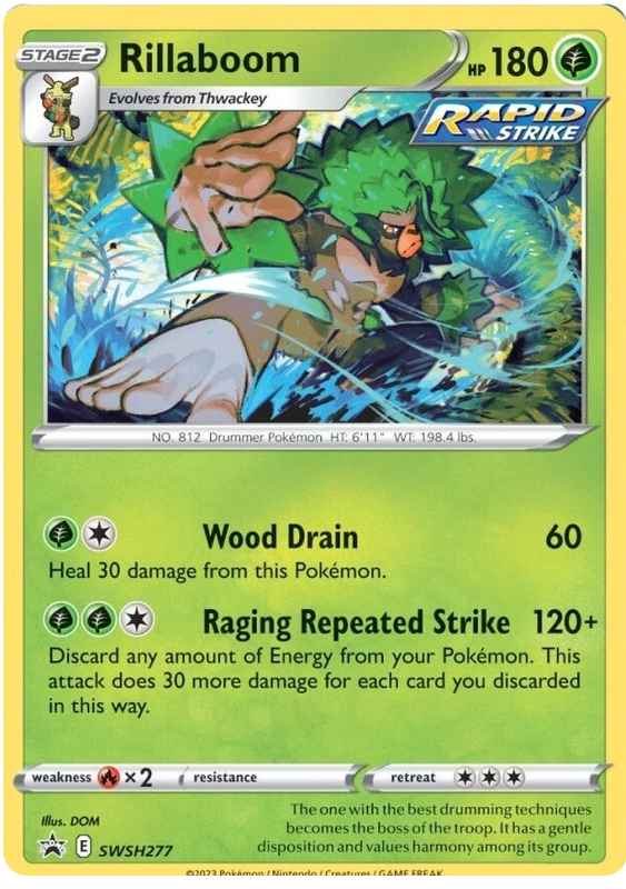 Rillaboom (SWSH277) [Sword & Shield: Black Star Promos] | Good Games Morley