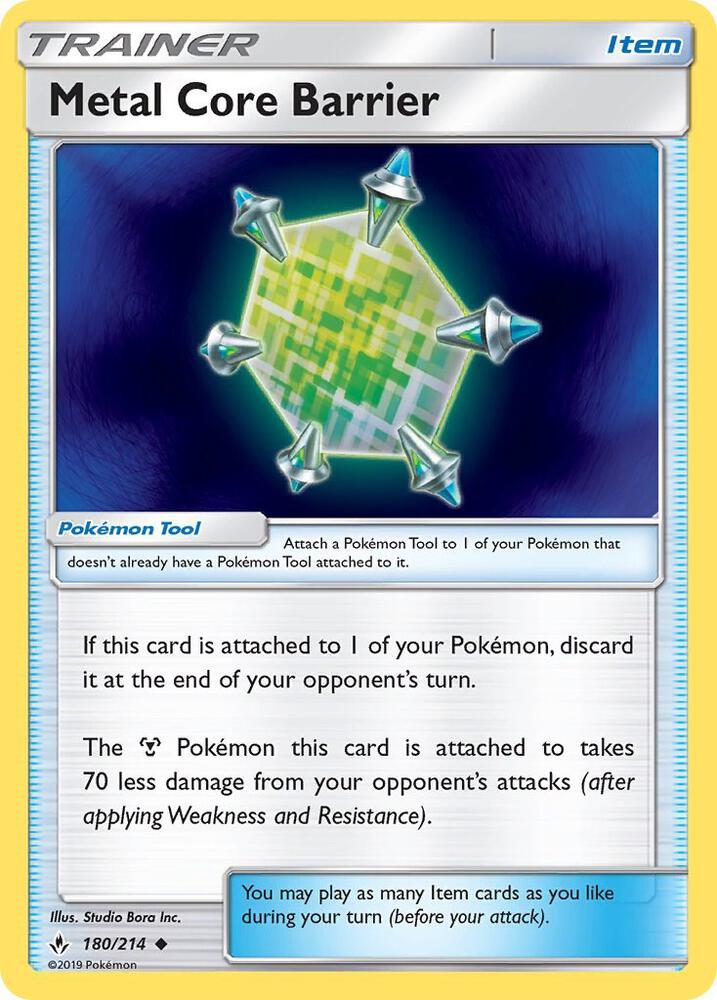 Metal Core Barrier 180/214 (SM - Unbroken Bonds)  | Good Games Morley