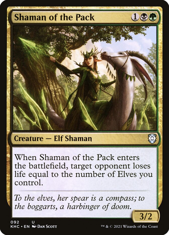Shaman of the Pack 92/1 (Commander: Kaldheim)  | Good Games Morley