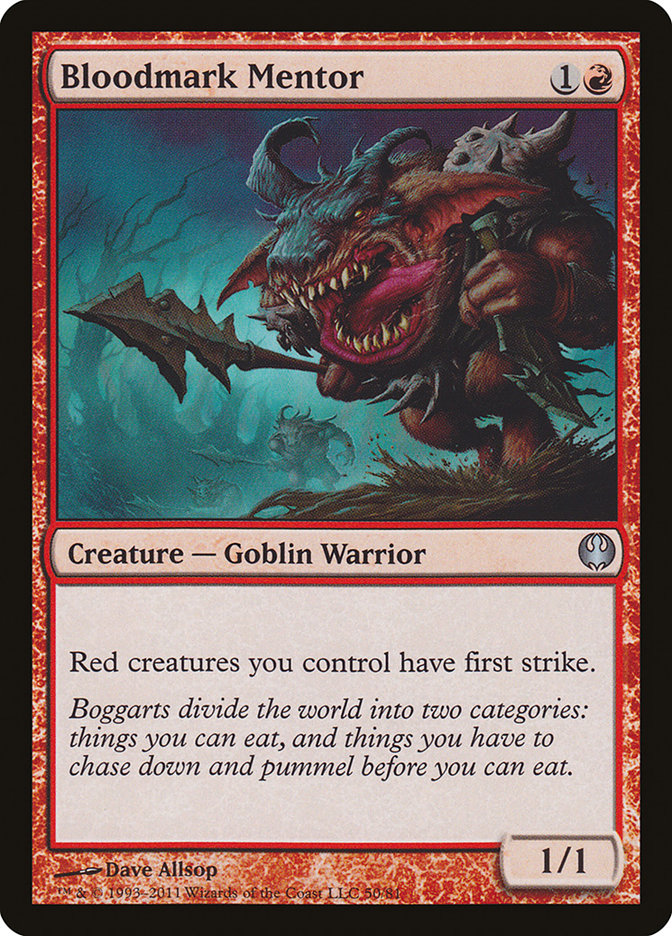 Bloodmark Mentor 50/81 (Duel Decks: Knights vs. Dragons)  | Good Games Morley