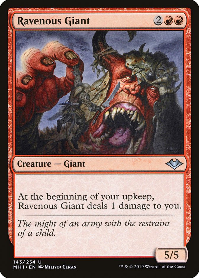 Ravenous Giant [Modern Horizons] | Good Games Morley