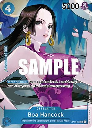 Boa Hancock (Box Topper) OP02-059 (Paramount War)  - Full Art Foil | Good Games Morley