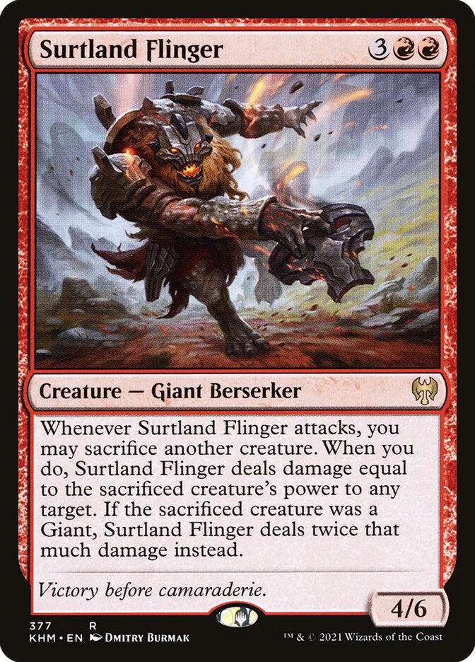Surtland Flinger 377/285 (Kaldheim)  | Good Games Morley