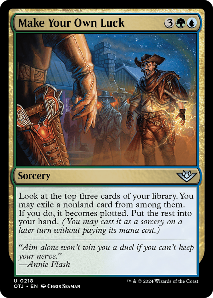 Make Your Own Luck [Outlaws of Thunder Junction] | Good Games Morley