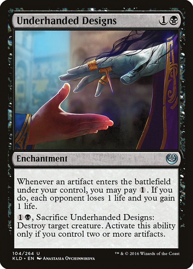 Underhanded Designs [Kaladesh] | Good Games Morley