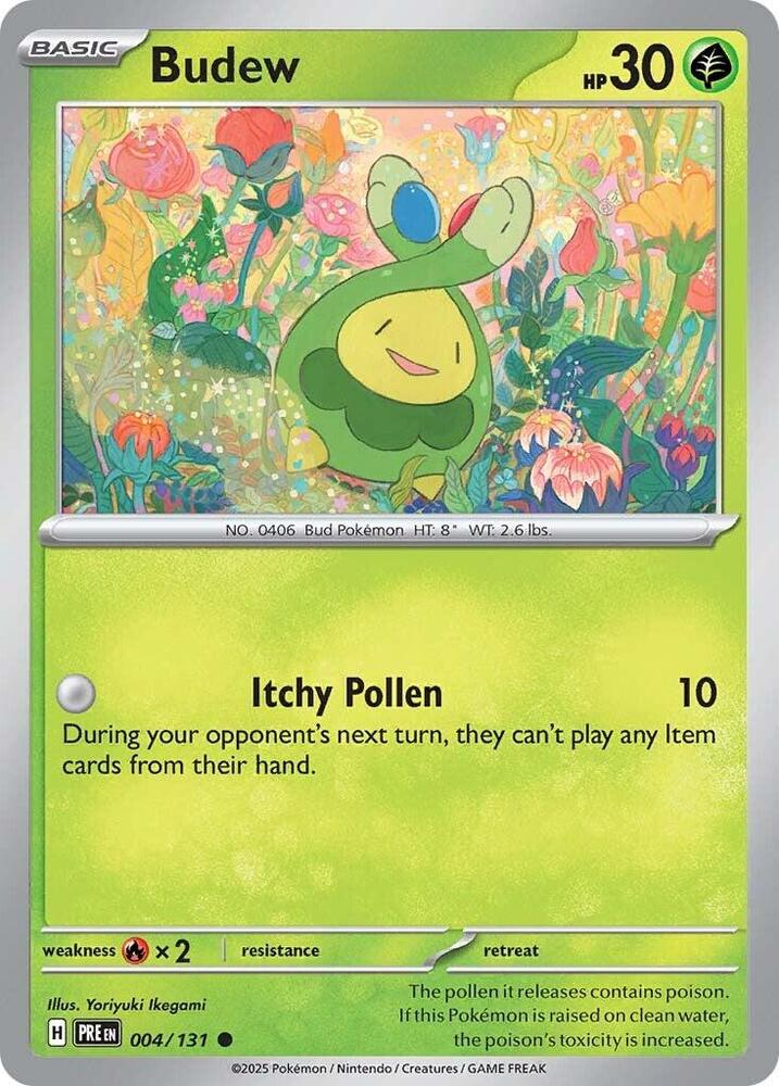 Budew (004/131) [Scarlet & Violet: Prismatic Evolutions] | Good Games Morley