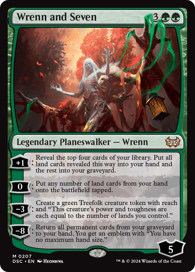 Wrenn and Seven [Duskmourn: House of Horror Commander] | Good Games Morley