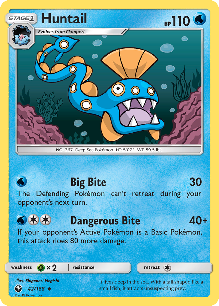 Huntail (42/168) [Sun & Moon: Celestial Storm] | Good Games Morley
