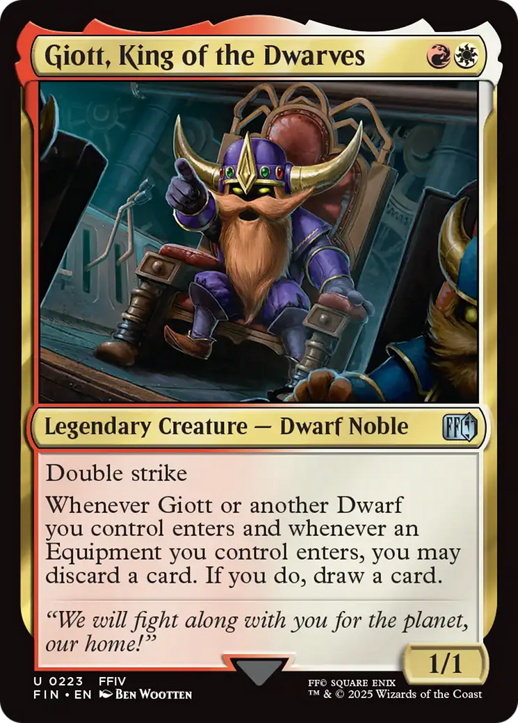 Giott, King of the Dwarves [FINAL FANTASY] | Good Games Morley