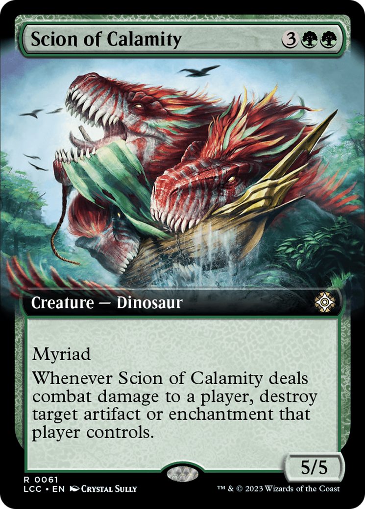 Scion of Calamity (Extended Art) [The Lost Caverns of Ixalan Commander] | Good Games Morley