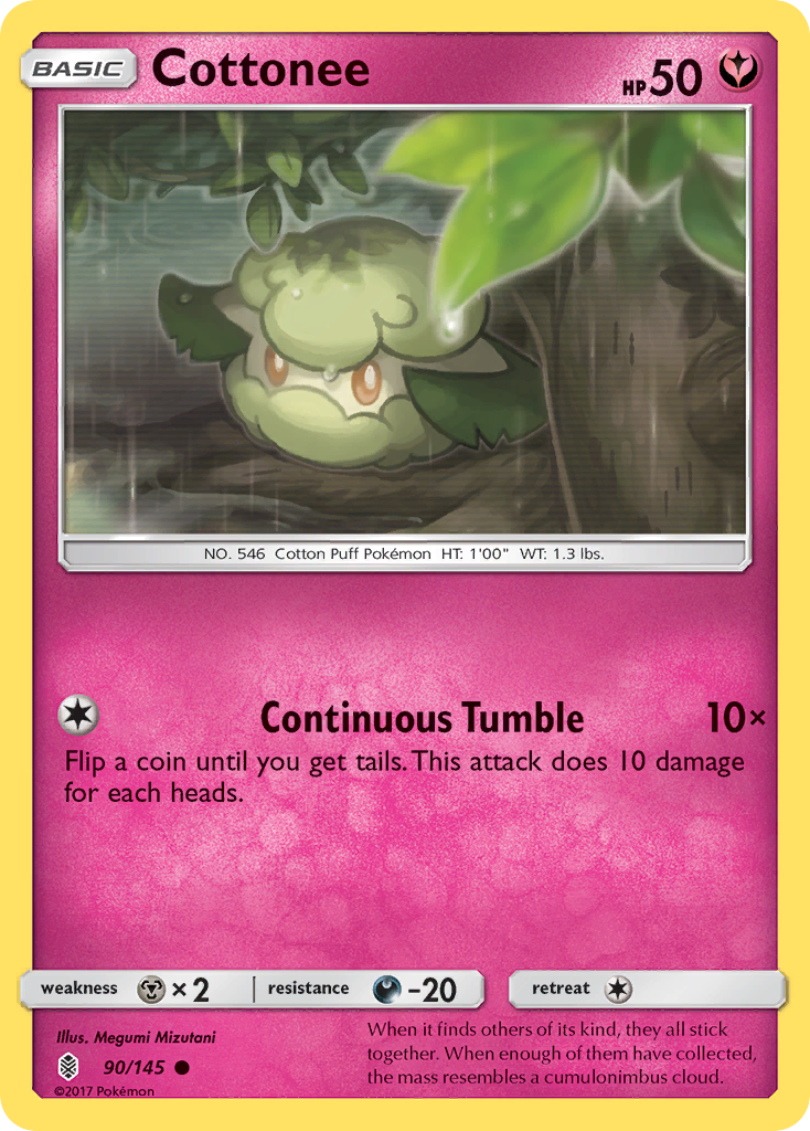 Cottonee (90/145) [Sun & Moon: Guardians Rising] | Good Games Morley