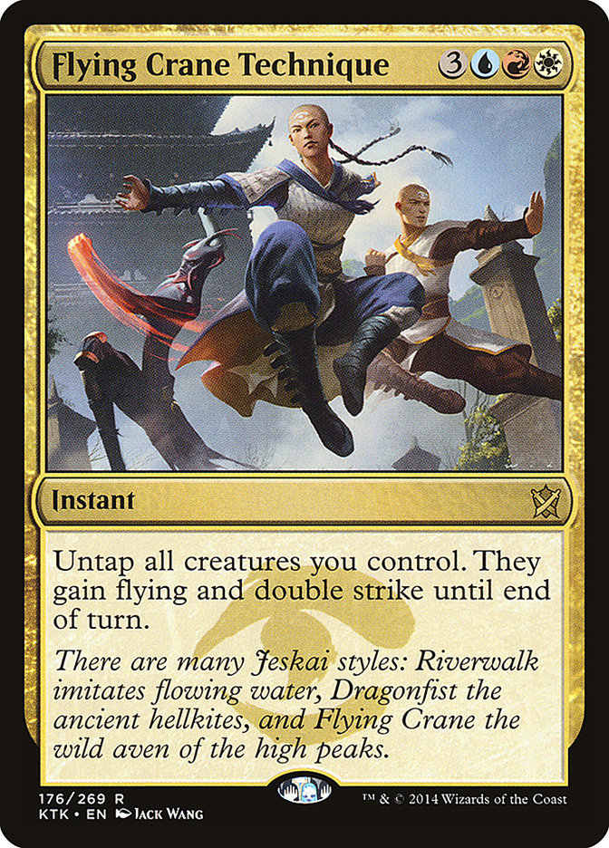 Flying Crane Technique 176 (Khans of Tarkir)  | Good Games Morley