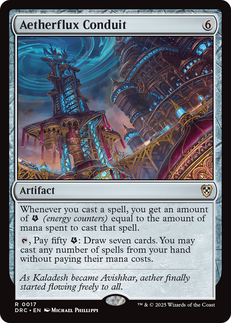 Aetherflux Conduit [Aetherdrift Commander] | Good Games Morley