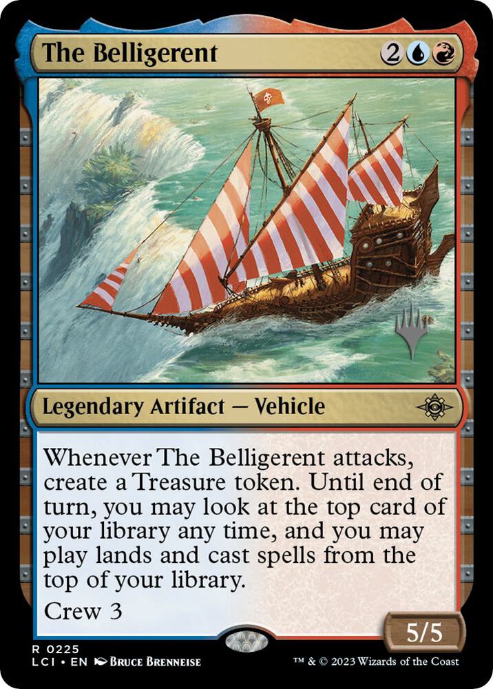 The Belligerent 225p/138 (Promo Pack: The Lost Caverns of Ixalan)  | Good Games Morley