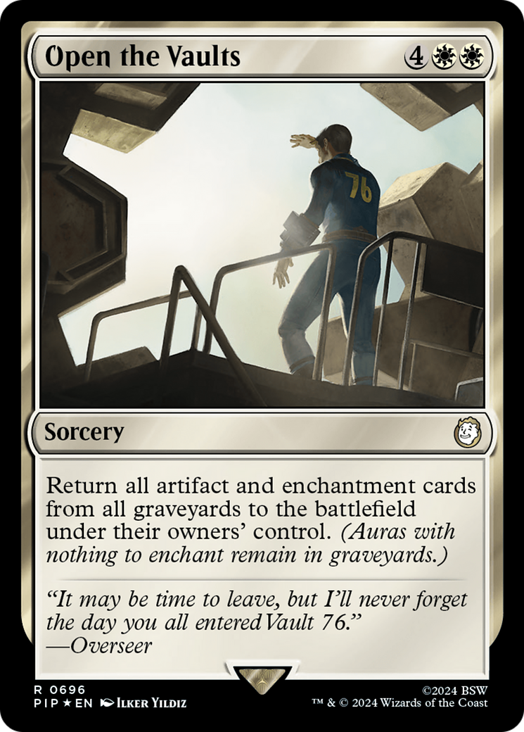 Open the Vaults (Surge Foil) [Fallout] | Good Games Morley