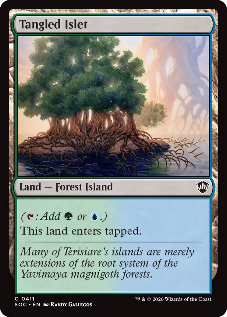 Tangled Islet [Secrets of Strixhaven Commander] | Good Games Morley