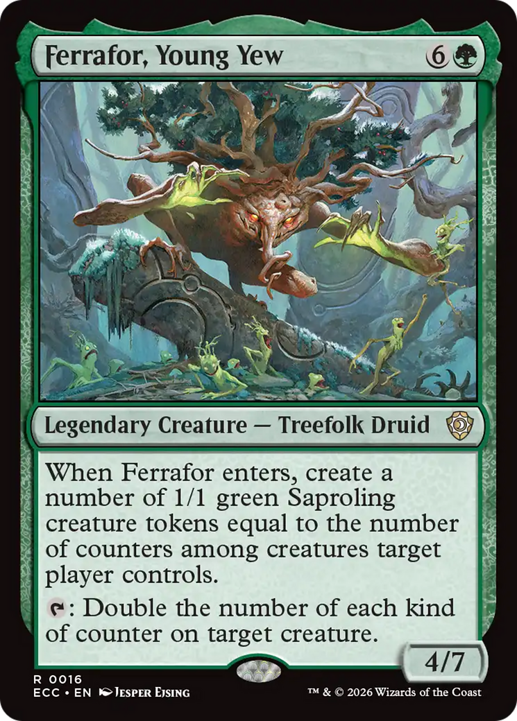 Ferrafor, Young Yew [Lorwyn Eclipsed Commander] | Good Games Morley