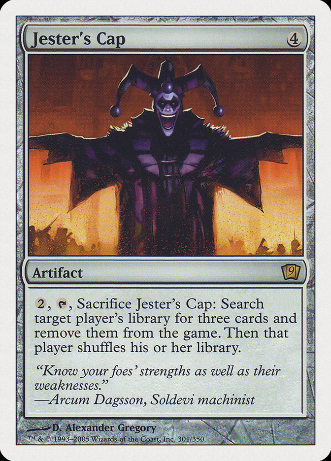 Jester's Cap (9th Edition) [Oversize Cards] | Good Games Morley