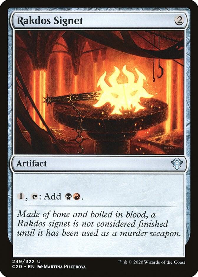 Rakdos Signet 249/322 (Commander 2020)  | Good Games Morley