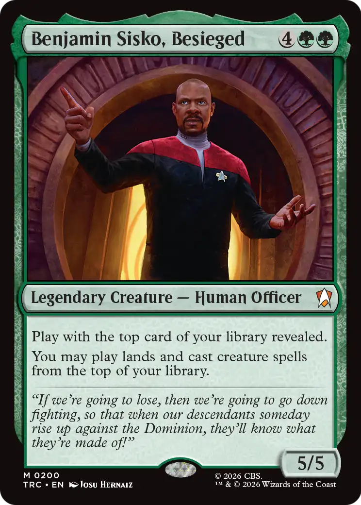 Benjamin Sisko, Besieged [Star Trek Commander] | Good Games Morley