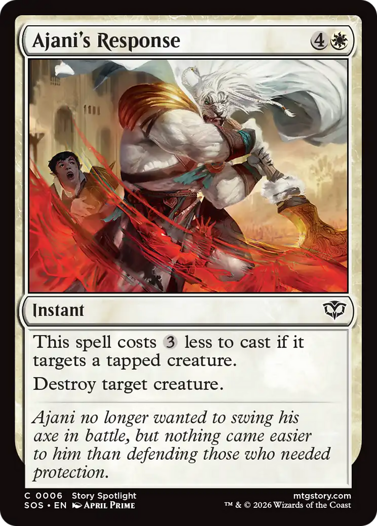 Ajani's Response [Secrets of Strixhaven] | Good Games Morley