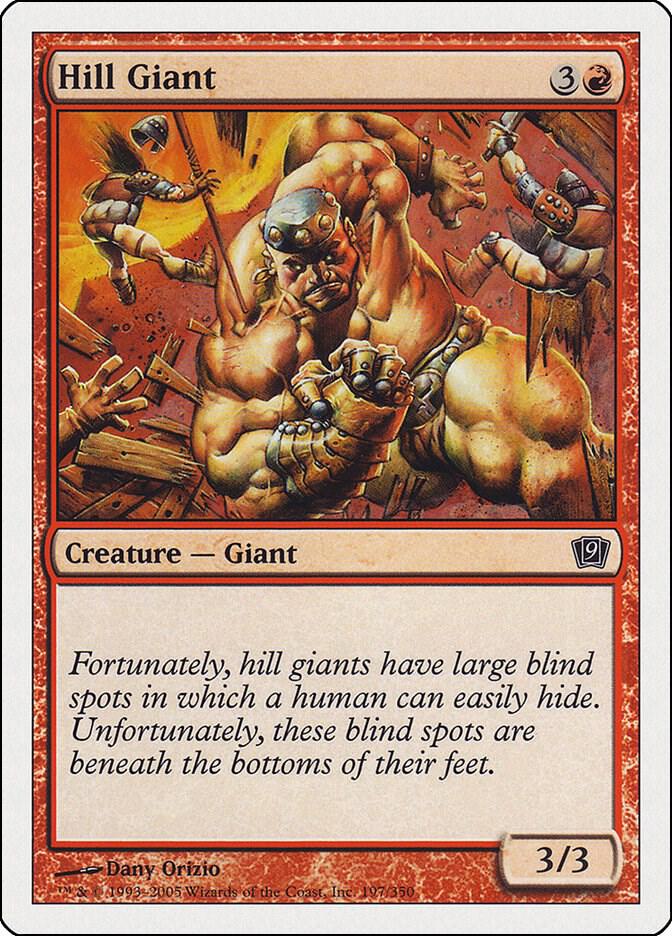 Hill Giant 197/350 (9th Edition)  | Good Games Morley
