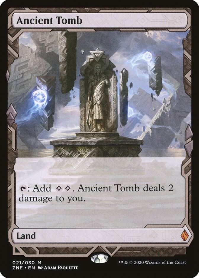 Ancient Tomb 21 (Zendikar Rising Expeditions)  - Foil | Good Games Morley