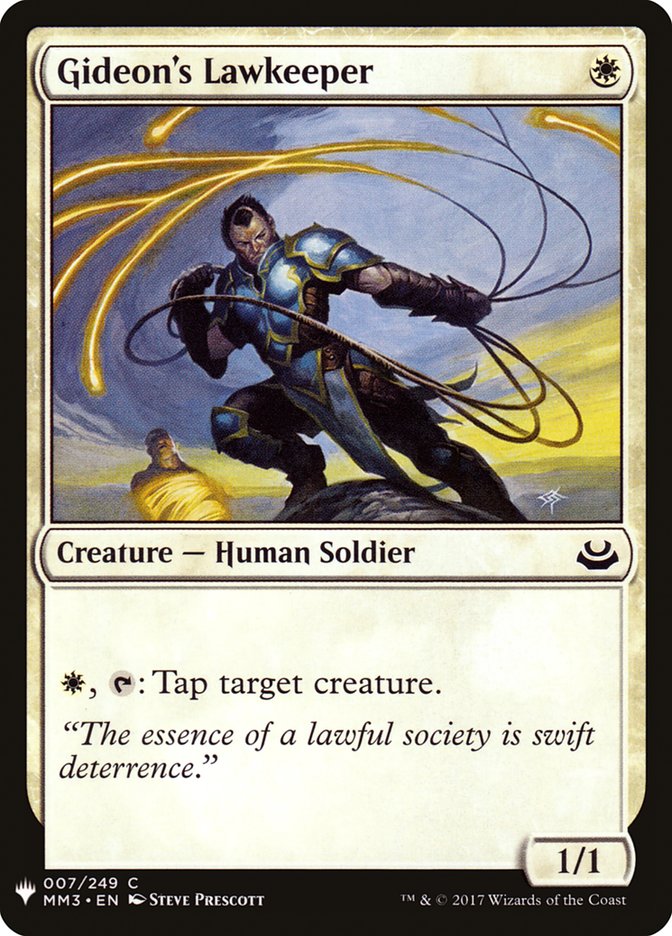 Gideon's Lawkeeper [Mystery Booster] | Good Games Morley