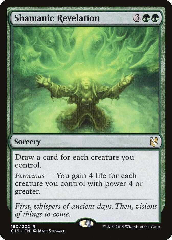 Shamanic Revelation 180/302 (Commander 2019)  | Good Games Morley
