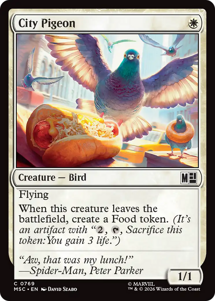 City Pigeon [Marvel Super Heroes Commander] | Good Games Morley