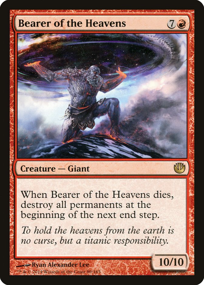 Bearer of the Heavens 89/165 (Journey Into Nyx)  | Good Games Morley