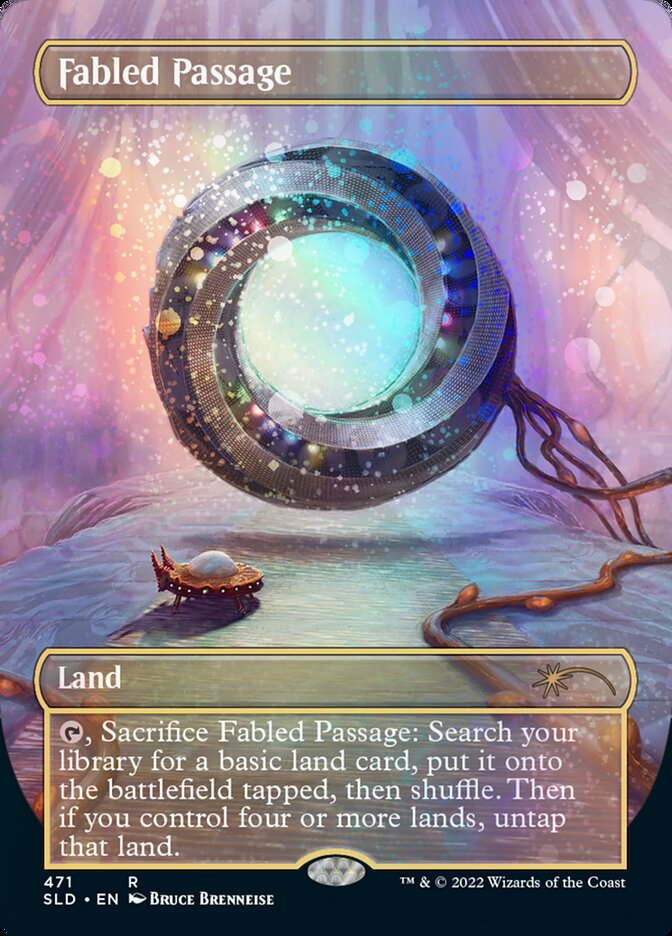 Fabled Passage (Galaxy Foil) [Secret Lair Drop Series] | Good Games Morley