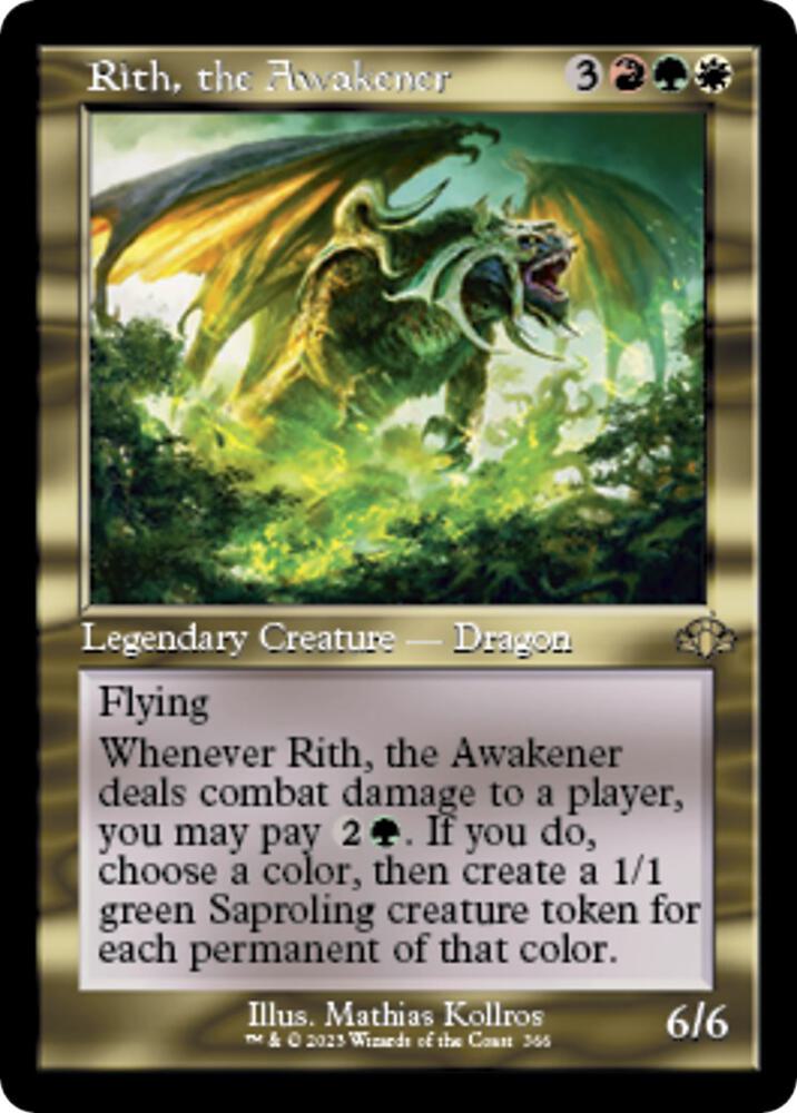 Rith, the Awakener 366/261 (Dominaria Remastered)  - Retro Foil | Good Games Morley