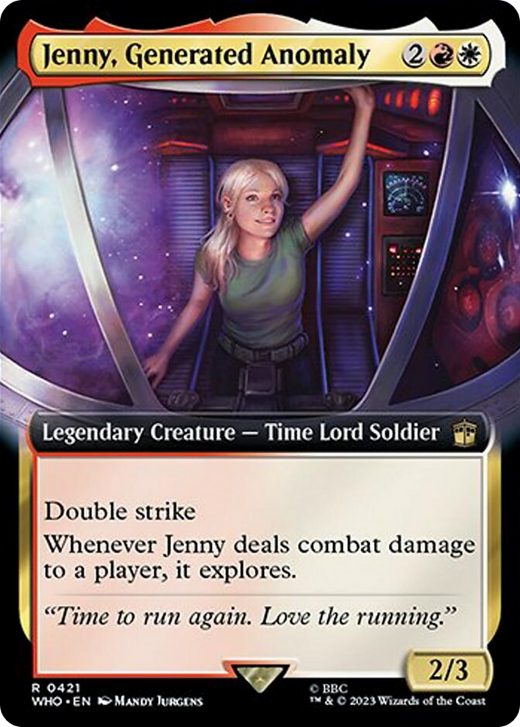 Jenny, Generated Anomaly (Extended Art) [Doctor Who] | Good Games Morley