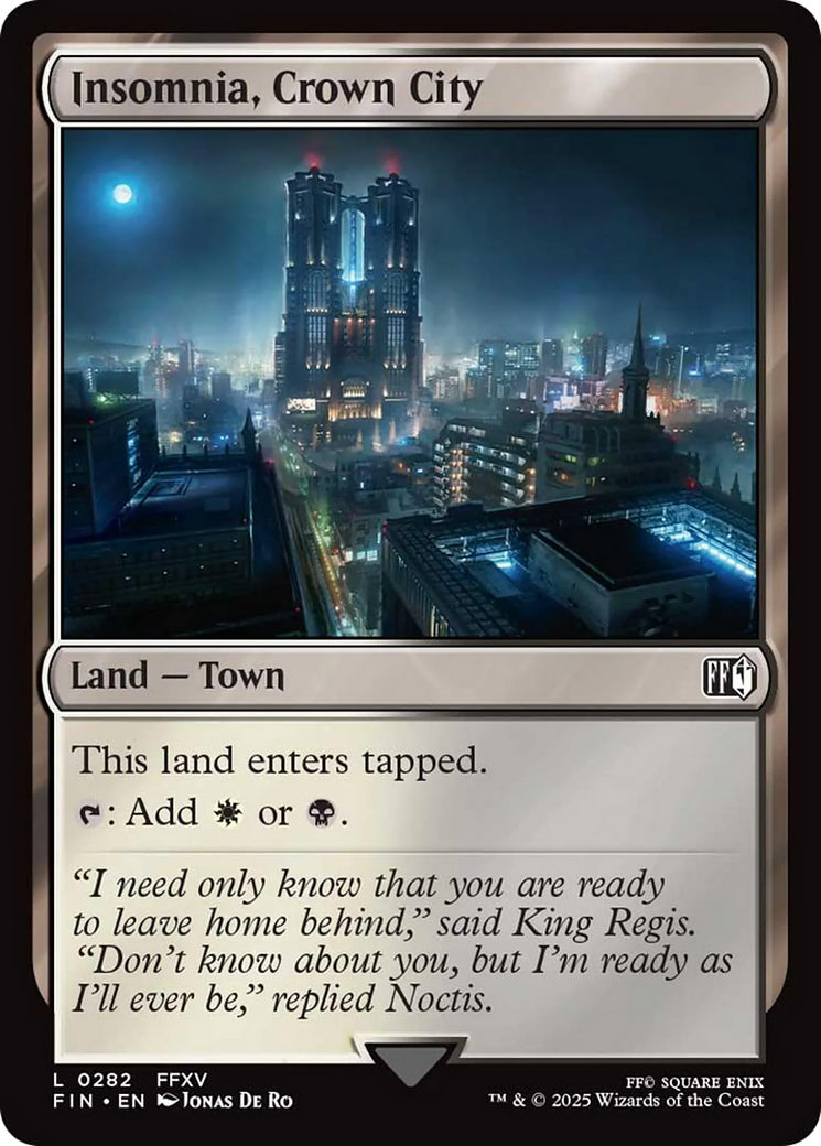 Insomnia, Crown City [FINAL FANTASY] | Good Games Morley