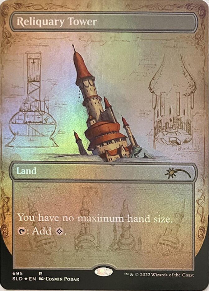 Reliquary Tower (Blueprint) [Secret Lair Drop Promos] | Good Games Morley