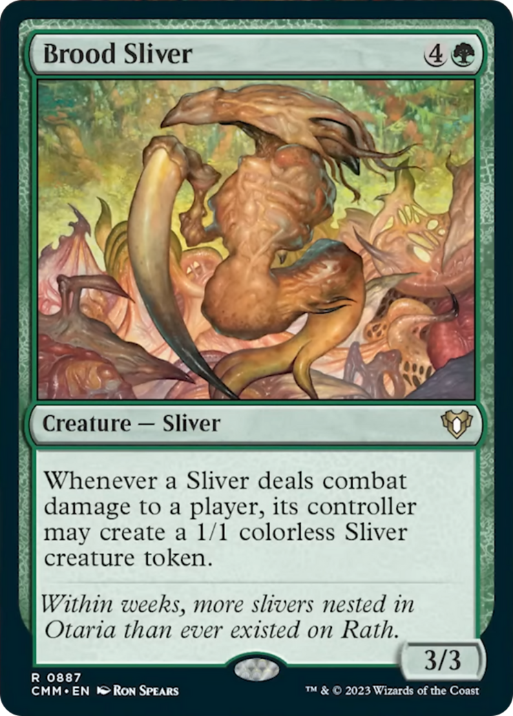 Brood Sliver [Commander Masters] | Good Games Morley