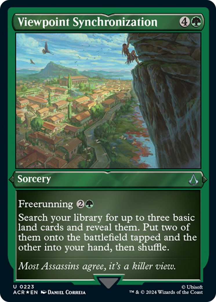 Viewpoint Synchronization (Foil Etched) [Assassin's Creed] | Good Games Morley