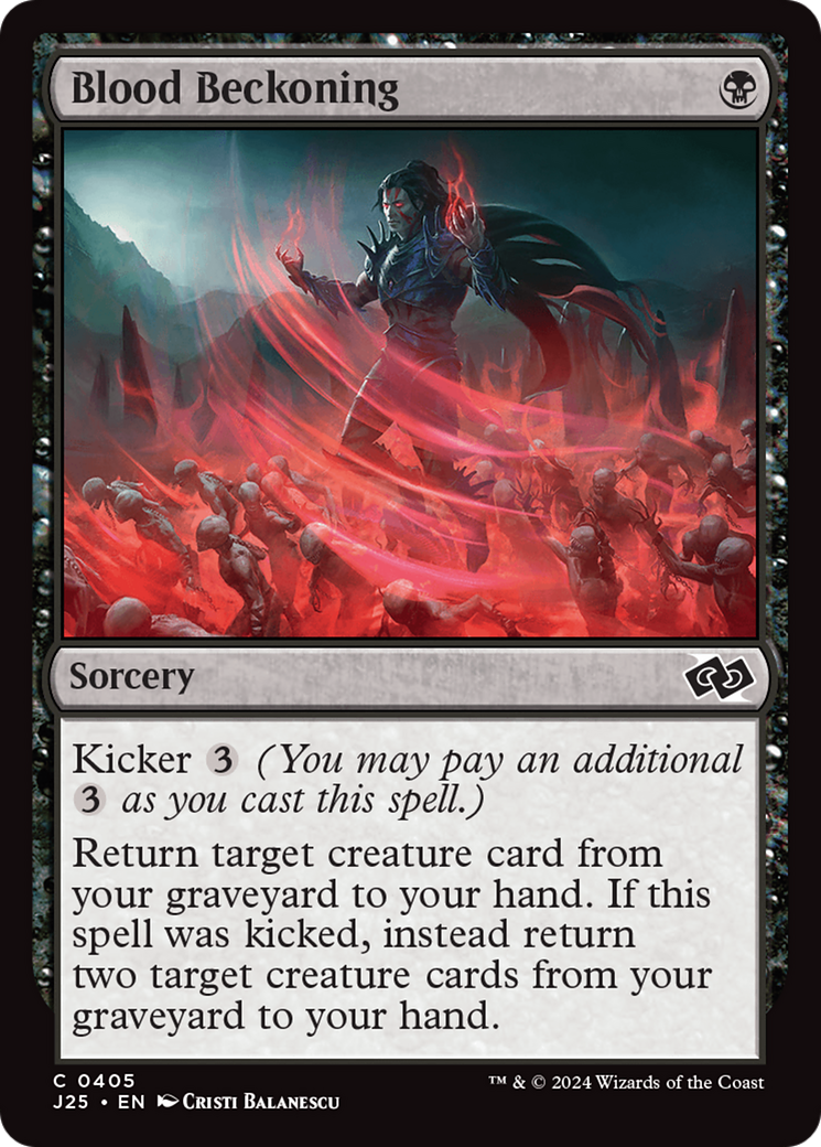 Blood Beckoning [Foundations Jumpstart] | Good Games Morley