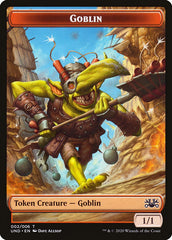 Goblin // Giant Teddy Bear Double-Sided Token [Unsanctioned Tokens] | Good Games Morley