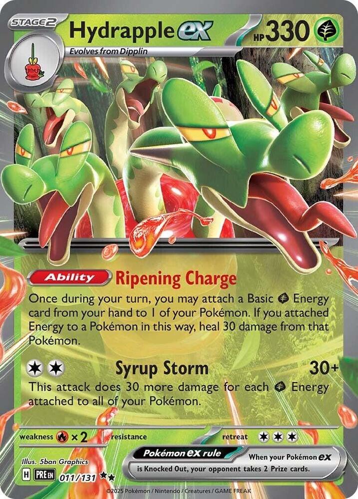Hydrapple ex 011/131 (SV: Prismatic Evolutions)  - Holofoil | Good Games Morley