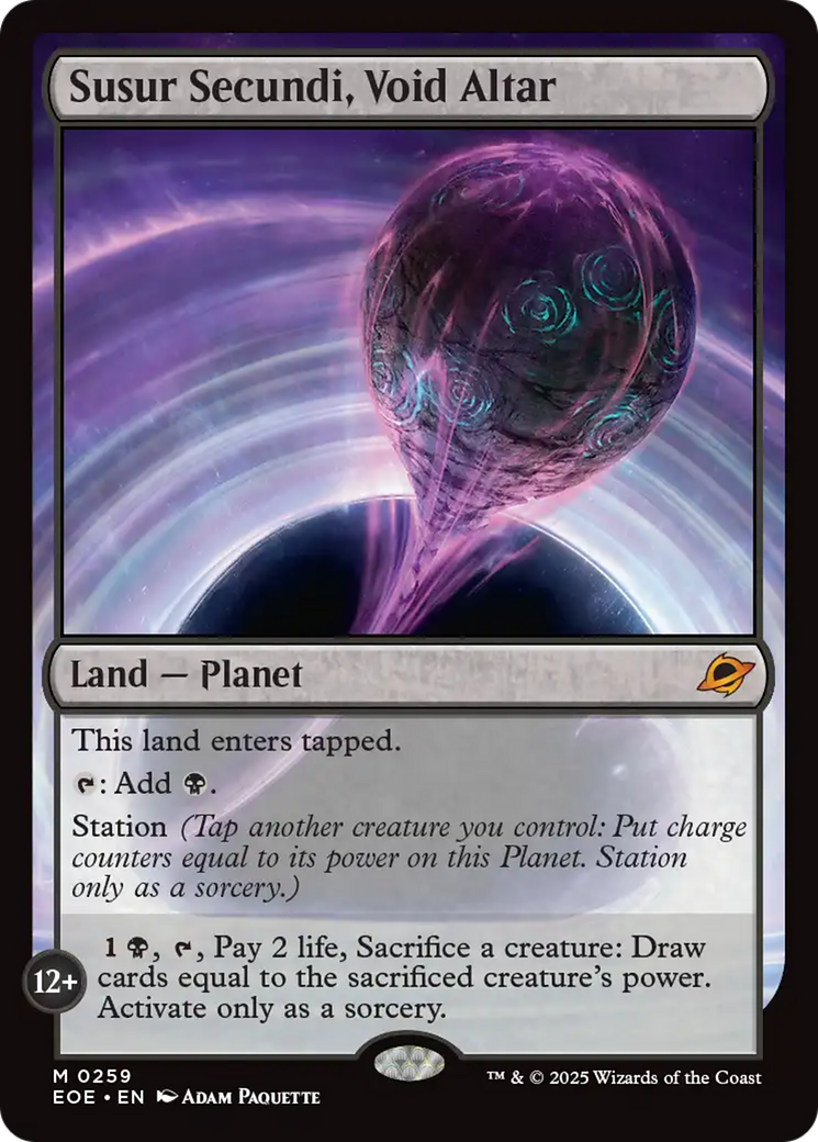 Susur Secundi, Void Altar [Edge of Eternities] | Good Games Morley