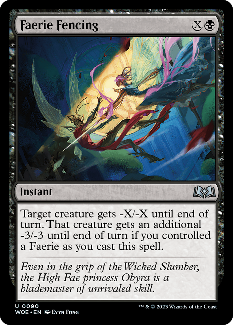 Faerie Fencing [Wilds of Eldraine] | Good Games Morley
