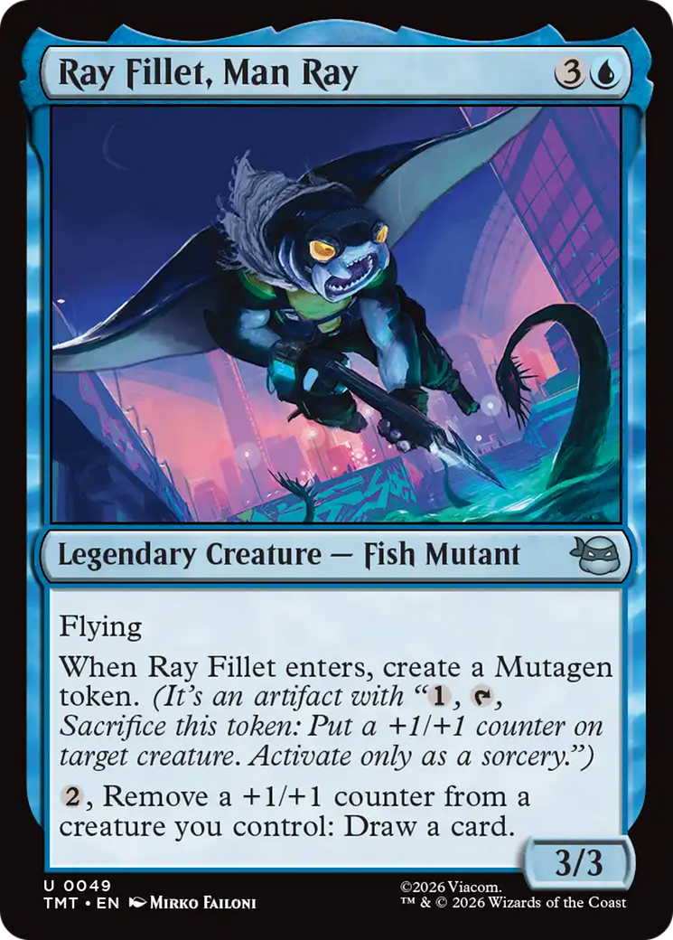 Ray Fillet, Man Ray [Teenage Mutant Ninja Turtles] | Good Games Morley