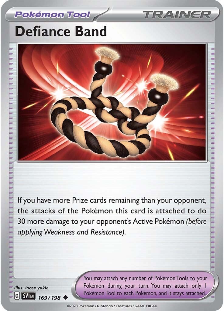Defiance Band (169/198) [Scarlet & Violet: Base Set] | Good Games Morley