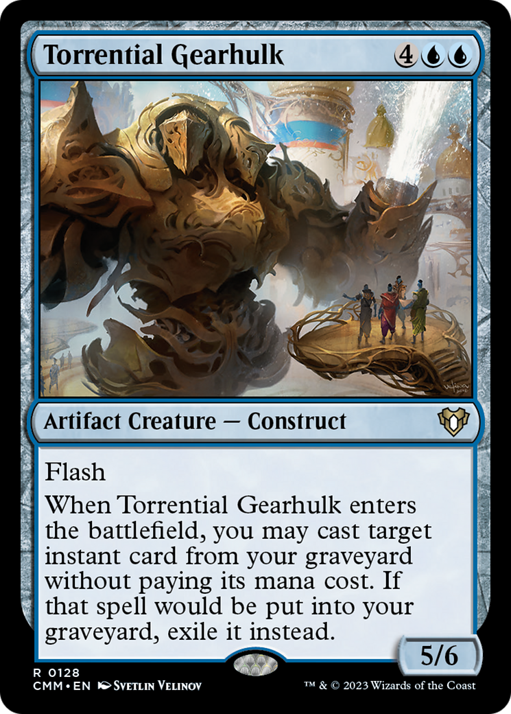 Torrential Gearhulk [Commander Masters] | Good Games Morley