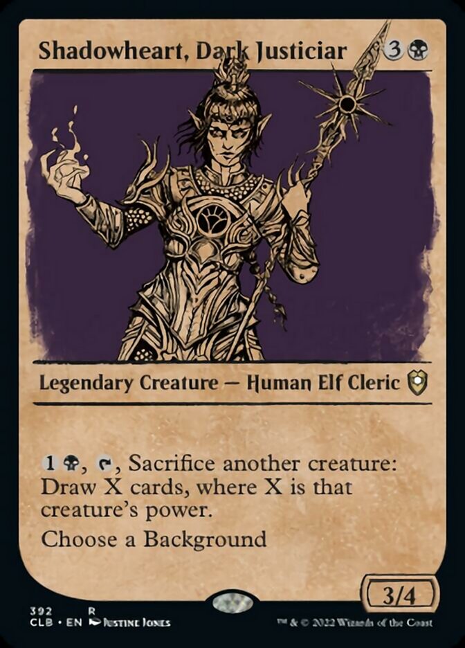 Shadowheart, Dark Justiciar (Showcase) [Commander Legends: Battle for Baldur's Gate] | Good Games Morley